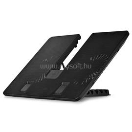 DEEPCOOL Notebook Hűtőpad 15,6"-ig - U PAL (26.3dB; max. 156,68 m3/h; 2x14cm, USB3.0) U_PAL small