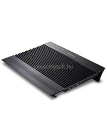 DEEPCOOL N8 Black notebook hűtőpad 17"-ig (25.1dB; max. 160,89 m3/h; 2x14cm, 4xUSB3.0) N8_BLACK small