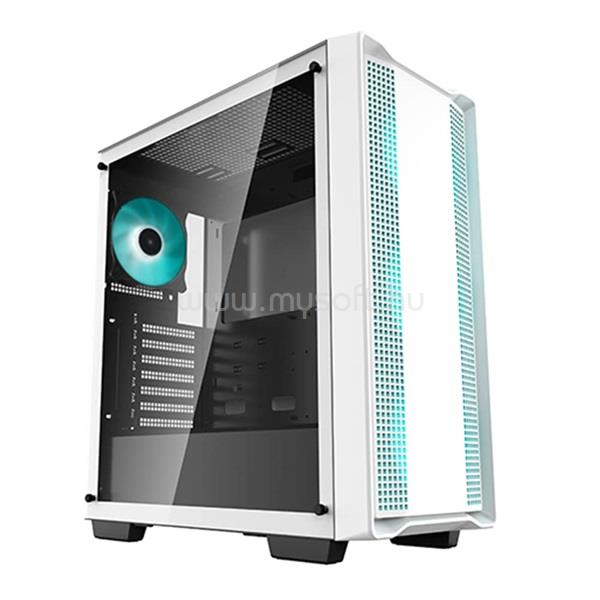 DEEPCOOL CC560 WHITE Fehér (Táp nélküli) ablakos ATX ház