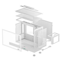 DEEPCOOL CH160 PLUS WH fehér (táp nélküli) mATX ház DEEPCOOL_R-CH160-WHNGM0-G small