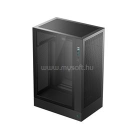 DEEPCOOL Számítógépház - CH170 PLUS (Micro-ATX/Mini-ITX, 2xUSB3.0, Type-C, fekete) DEEPCOOL_R-CH170-BKNGM0-G small