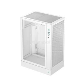 DEEPCOOL Számítógépház - CH170 PLUS WH (Micro-ATX/Mini-ITX, 2xUSB3.0, Type-C, fehér) DEEPCOOL_R-CH170-WHNGM0-G small