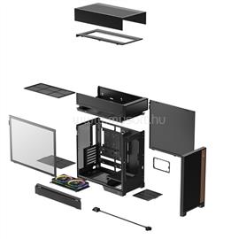 DEEPCOOL Számítógépház - CL660 (fekete, 2x120mm A-RGB, ATX, 2xUSB3.0, 1xUSB-C) DEEPCOOL_R-CL660-BKNNA0-G-1 small