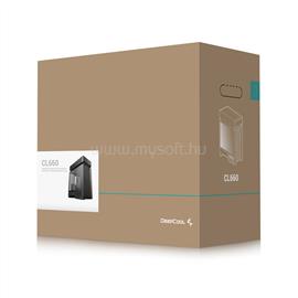 DEEPCOOL Számítógépház - CL660 (fekete, 2x120mm A-RGB, ATX, 2xUSB3.0, 1xUSB-C) DEEPCOOL_R-CL660-BKNNA0-G-1 small