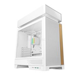 DEEPCOOL Számítógépház - CL6600 WH (fehér, 1x360cm, 2x120mm A-RGB, ATX, 2xUSB3.0, 1xUSB-C) DEEPCOOL_R-CL6600-WHNNA0-G small