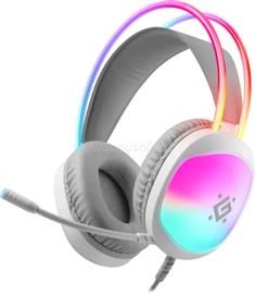 DEFENDER Gaming headset Eclipse fehér, RGB, 2 m-es kábel DEF62440 small