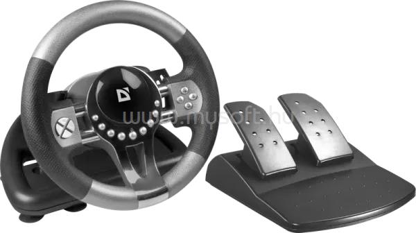 DEFENDER Gaming kormány FORSAGE GTR USB, 12 gomb, sebességváltó kar