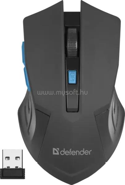 DEFENDER Vezeték nélküli optikai egér Accura MM-275 kék, 6D, 800-1600 dpi