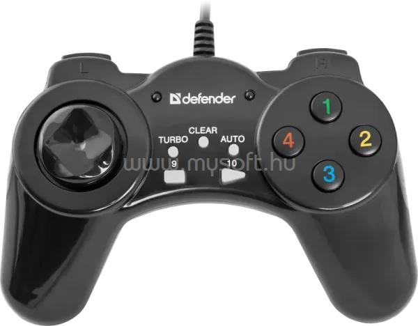 DEFENDER vezetékes gamepad Vortex USB, 13 gomb
