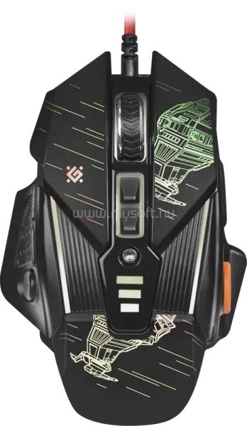 DEFENDER Vezetékes gamer egér sTarx GM-390L 8 gomb, 7200 DPI