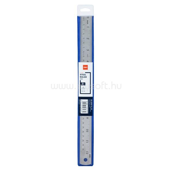 DELI 30 cm fém vonalzó