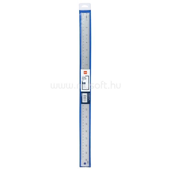 DELI 50 cm fém vonalzó