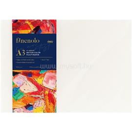 DELI FINENOLO A3, 16 íves kivitelű, 300 g/m2 akvarell-papírcsomag DEC270-A3 small