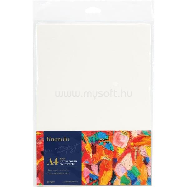 DELI FINENOLO A4, 16 íves kivitelű, 300 g/m2 akvarell-papírcsomag