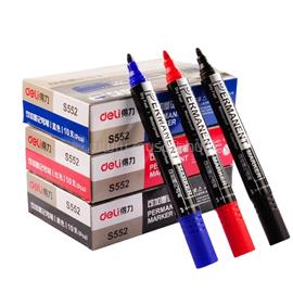 DELI kerek hegyű fekete alkoholos filc DEU10020 small