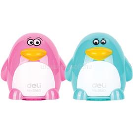 DELI Magic Zoo Pingvin 2 lyukú tartályos hegyező DEL00563 small