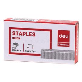 DELI No.10 hegyes 1000db tűzőkapocs DEL00010N small