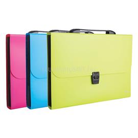 DELI Rio A4 7 rekeszes vegyes színű irattáska DEB40202 small