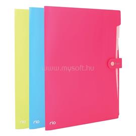 DELI Rio A4 8 rekeszes vegyes színű iratmappa DEB40102 small