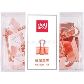 DELI Rose Gold 25mm-es 12db iratcsipesz DEL78201 small