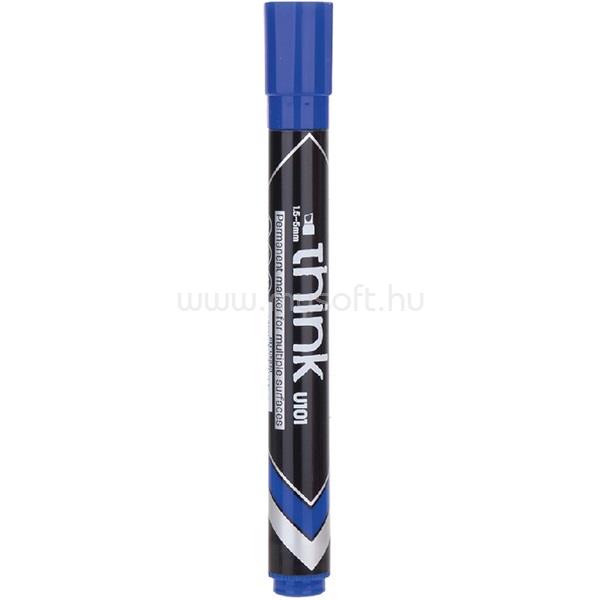 DELI Think 1,5-5,0 mm kék vágott hegyű alkoholos marker