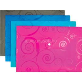 DELI Trend patentos 180mikronos színes irattasak DEL39640 small