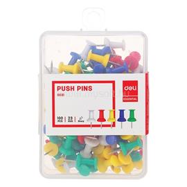 DELI vegyes színű 100 db/csomag térképtű DEL00031 small