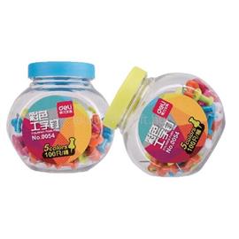 DELI Vivid 23mm színes 100db térképtű DEL00054 small