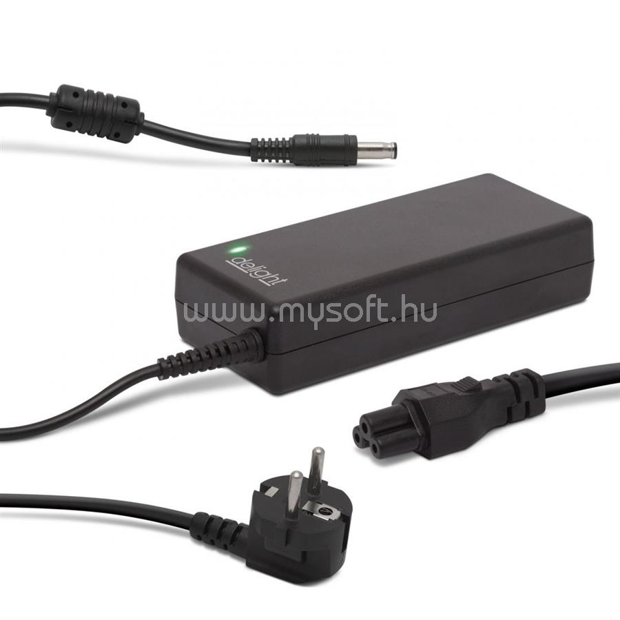 DELIGHT 55371 19V / 4,74A 90W 5,5x3mm Samsung hálózati notebook töltő
