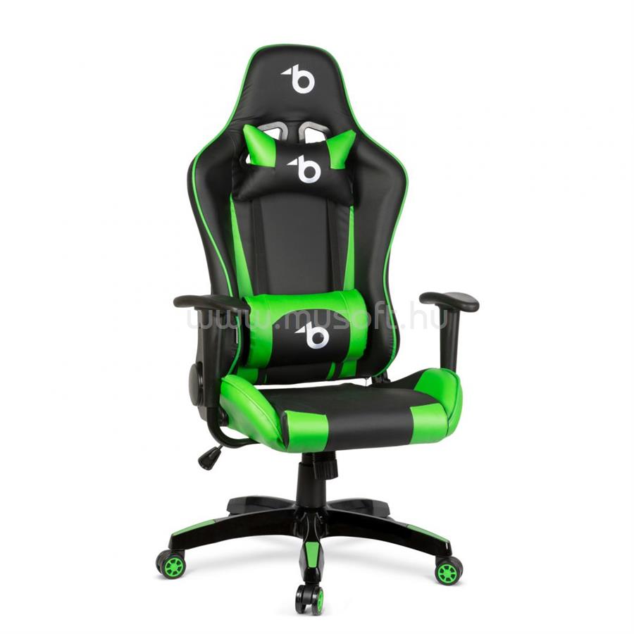 DELIGHT Bemada BMD1106GR Gaming Chair Black/Green