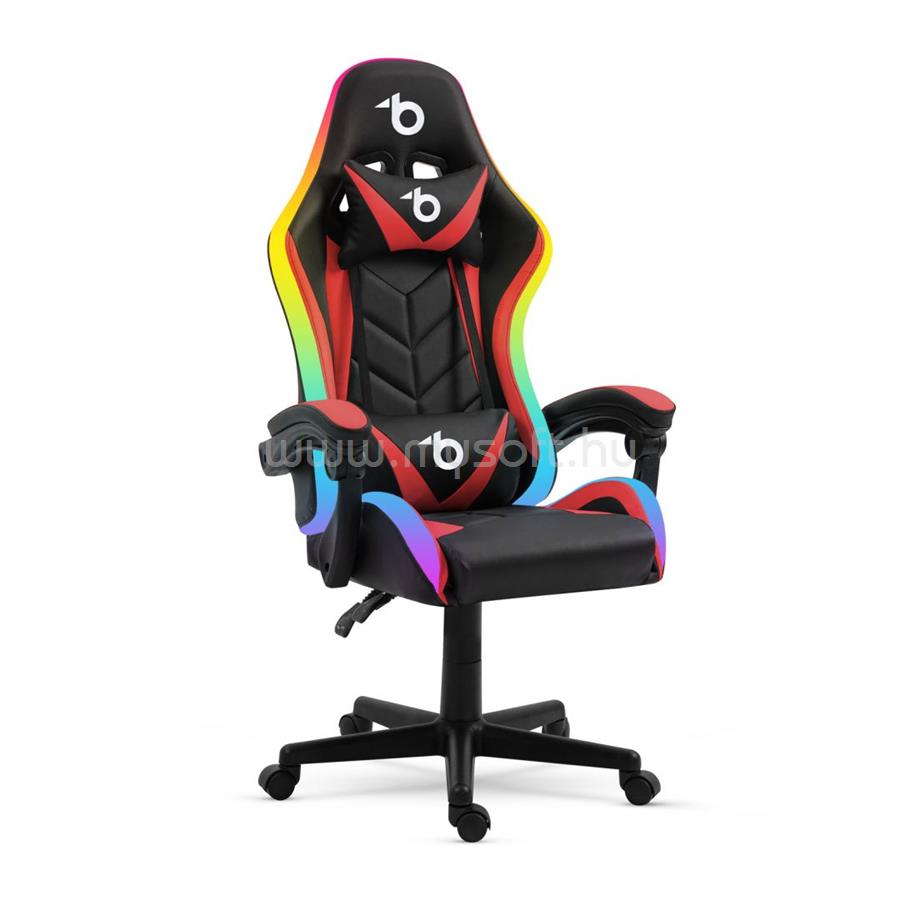 DELIGHT BMD1115RD Gaming Chair Black/Red