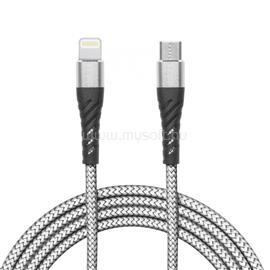 DELIGHT iPhone Lightning  Type-C adatkábel 1m Grey DELIGHT_55434-1 small