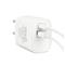 DELIGHT Telefon töltő  - 1db Type-C + 1db USB PD20W gyorstöltéssel, Fehér DELIGHT_55041WH small