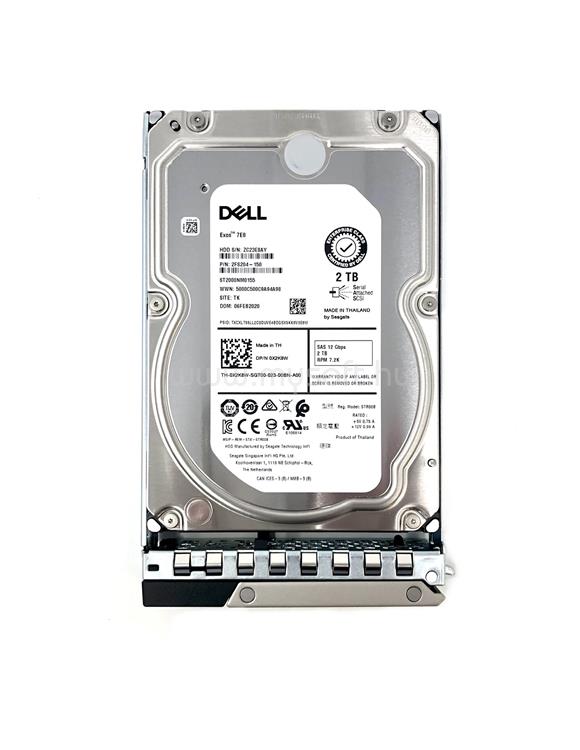 DELL 2TB 7.2K NLSAS 512N 3.5IN HOT-PLUG HDD 14GR