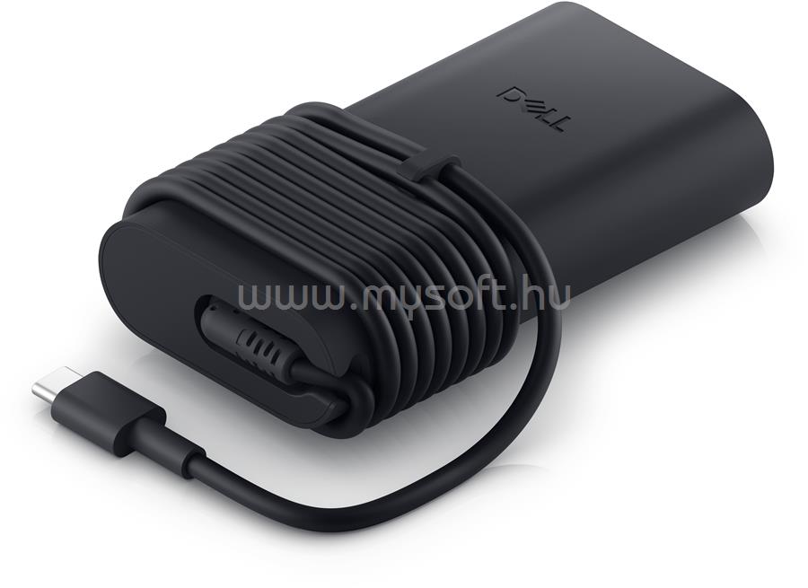 DELL 100W USB-C GaN Ultra Slim AC Adapter tápkábellel