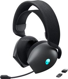 DELL Alienware Tri Mode Wireless Gaming Headset - AW725H vezeték nélküli gamer headset (Dark Side of the Moon) 545-BBFW small
