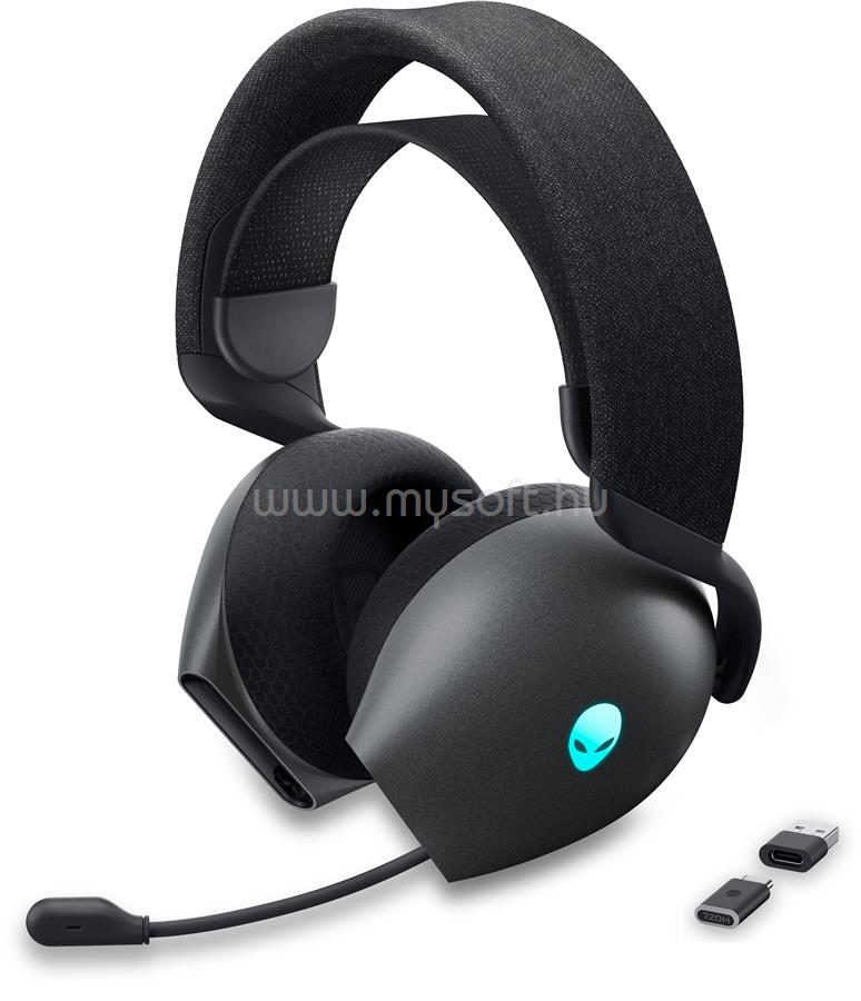 DELL AW720H Alienware vezeték nélküli gamer headset (fekete)