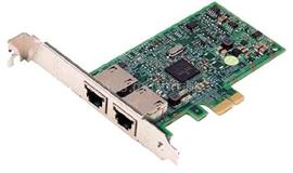 DELL Broadcom 5720 Dual Port Gigabit Ethernet NIC PCIe Low Profile 540-BBGW small