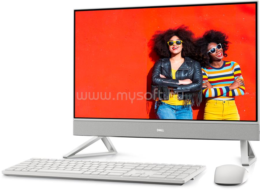 DELL Inspiron 24 5410 All-in-One PC (Pearl White) A5410FI5WA3_16GBW11PH2TB_S large