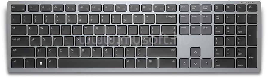 DELL Multi-Device Wireless Keyboard - KB700 vezeték nélküli billentyűzet (magyar)