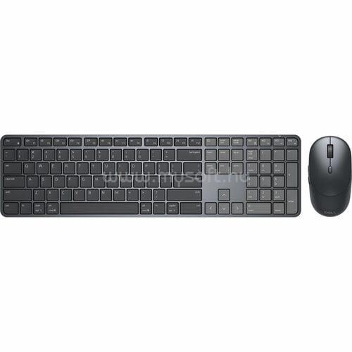 DELL Pro 7 Slim Wireless Keyboard and Mouse -  KM726 vezeték nélküli billentyűzet + egér (magyar)