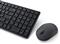 DELL Pro Compact Silent Keyboard and Mouse - KM555 - vezeték nélküli billentyűzet + egér (angol) 580-BBWM small