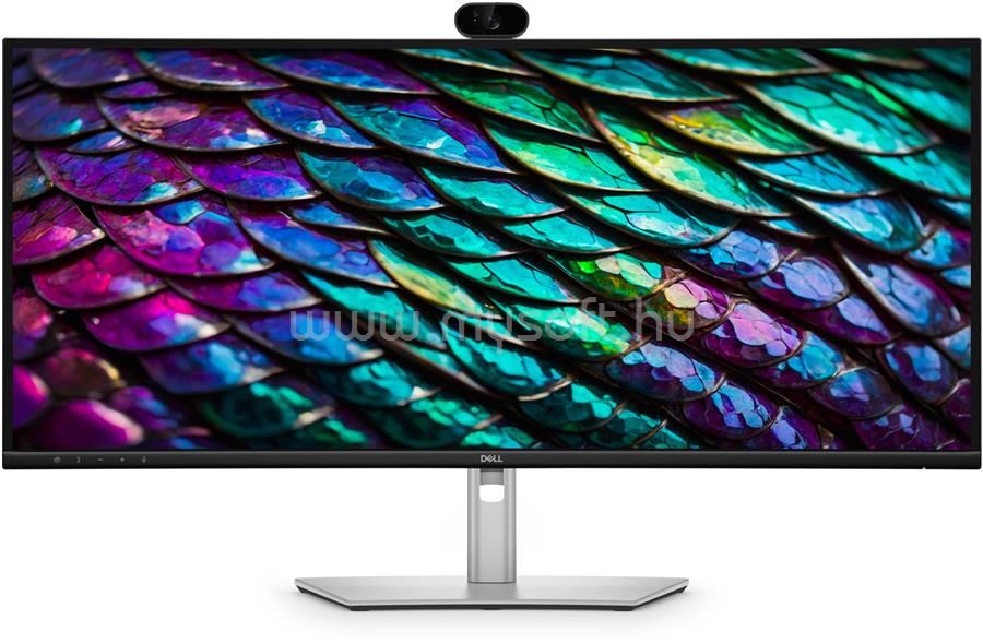DELL Pro P 34 P3426WEB ívelt webkamerás konferencia Monitor beépített hangszóróval