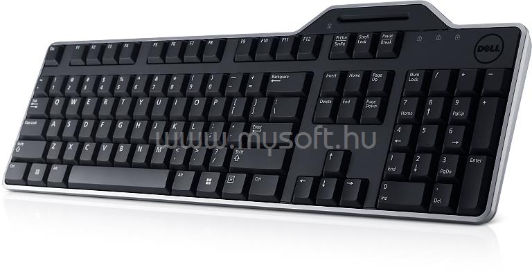 DELL Pro Smartcard Keyboard - KB813 vezetékes billentyűzet amerikai angol lokalizáció (fekete)