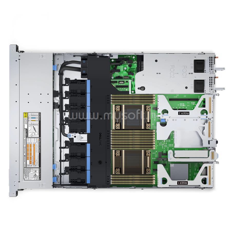 DELL PowerEdge R650XS 1U Rack H755 (HW RAID 0,1,5,10,50,60) 1x 4309Y 2x PSU iDRAC9 Enterprise 8x 2,5 PER650XS2A_CF30855X large
