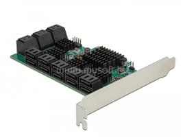 DELOCK 16 portos SATA PCI Express x4 Kártya DL90073 small