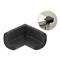 DELOCK 18397 56x56x22mm fekete öntapadós habszivacs sarokvédő DL18397 small