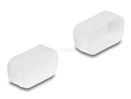 DELOCK 2 db. fekete borítás por ellen D-Sub 9 / D-Sub 15 VGA áttetsző DL67120 small