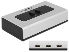 DELOCK 2 portos manuális, HDMI-kapcsoló DL87663 small