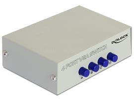 DELOCK 4 portos manuális, kétirányú VGA-kapcsoló DL87635 small